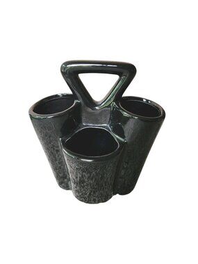 Ceramic Utensil Holder Caddy Office Craft Tool Organizer Home Essentials READ